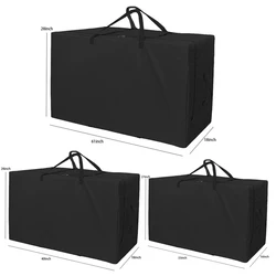 Folding Mattress Storage Bag 420D Waterproof Oxford Cloth Portable Large-capacity Quilt Clothes Dust-proof Storage Bag