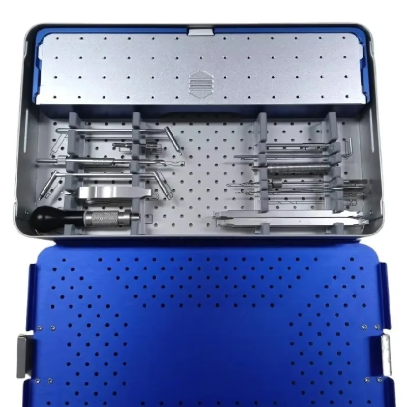 Veterinary Orthopedic Surgical Instrument Set 2.4 Reconstruction Locking Plate Instrument Kit for Dog Care