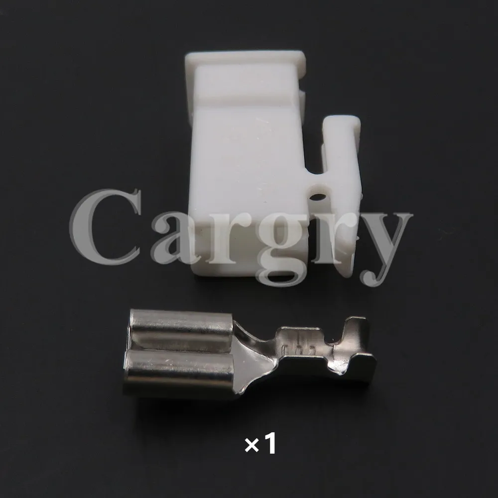 1 Set 1P 191911924 AC Assembly 6.3mm Auto Cable Socket 191 911 924 Automotive Connector With Pins - Detail 1