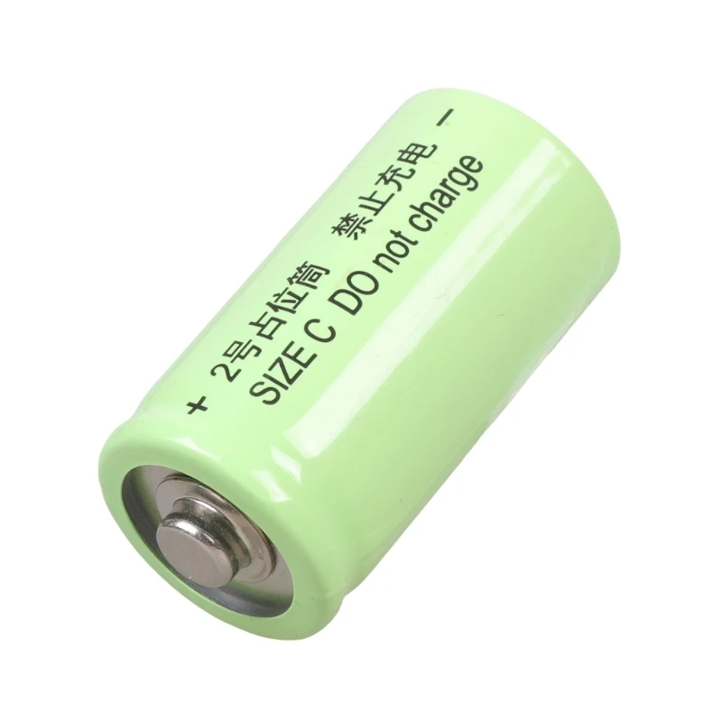  0V LR14 C Type Dummy Battery Adapter Shell Conductor Fake Dummy Battery