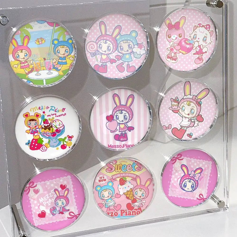 Mezzo Piano CUTE Cartoon Laser Round Badge Exquisite Spot Goods
