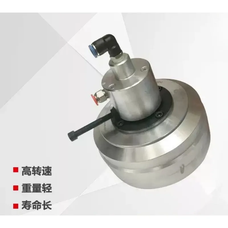 High Speed Solid Rotary Cylinder Pneumatic Cylinder For CNC Lathe 3-Jaw Chuck Lathe Air Power Fixture Accessories