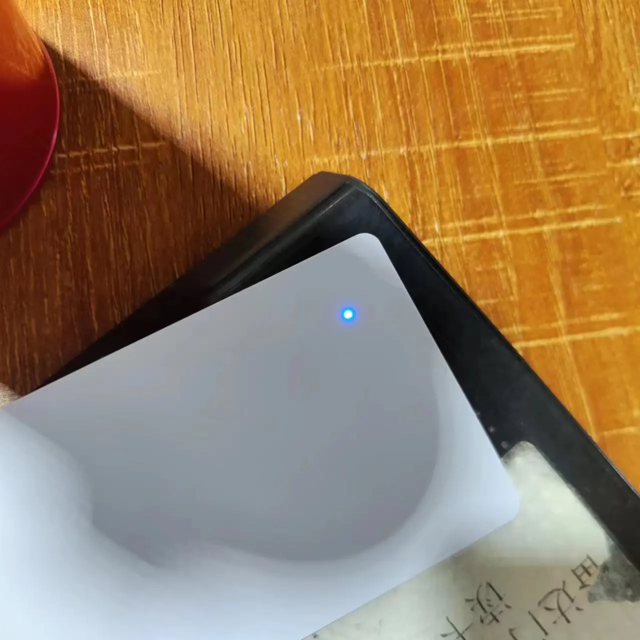 مخصص. بطاقة NFC قابلة للطباعة 213 215 216 مع ضوء LED للتحكم في الوصول بطاقة معصمه/بطاقة الائتمان الدفع بدون عارضة #5