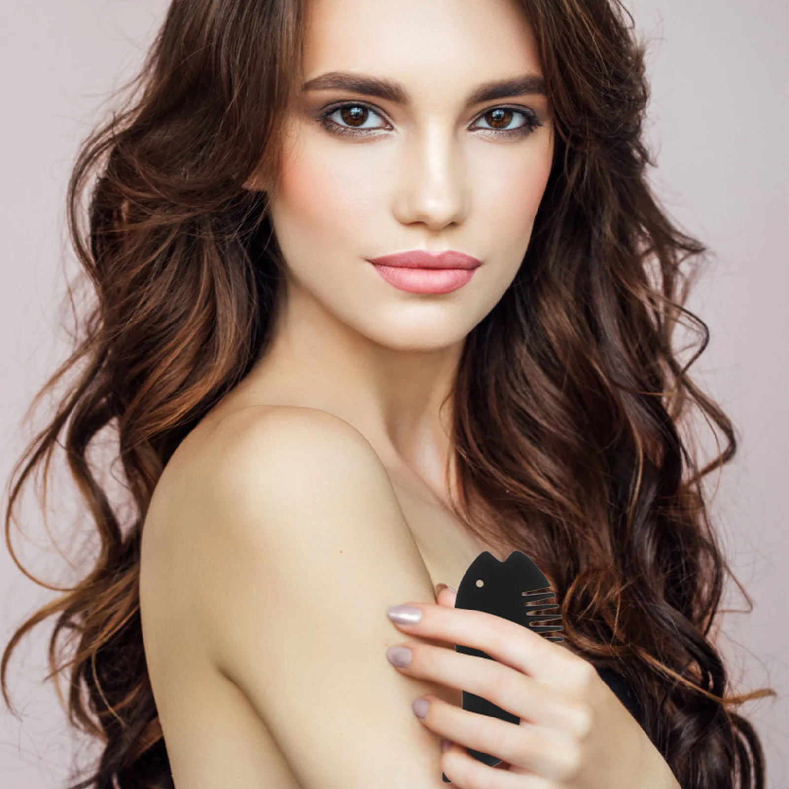 

2Pcs Fish-Shaped Gua Sha Boards Comfortable Grip Lightweight Portable for Body Massage Hair Styling Combs Unique Scraping Tools