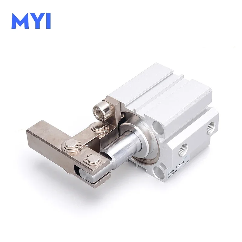 HLH ALC/JGL Lever Type ALC JGL-25/32/40/50/63 MM Pneumatic Clamping Cylinder Press Arm Rocker Rod Toggle Clamping Piston