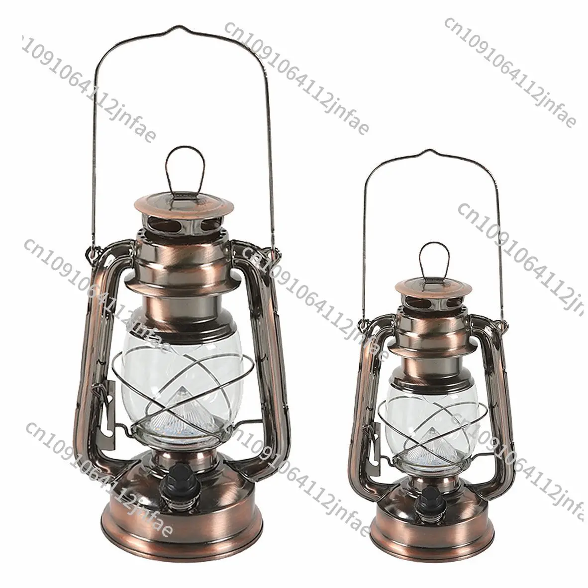 Rechargeable retro kerosene lamp LED retro outdoor camping lamp camping lamp camping horse lamp portable lamp