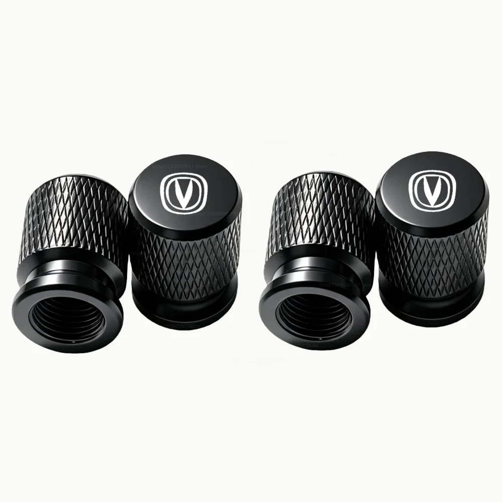4Pcs Car Wheel Tire Valve Caps Tyre Stem Cover Airdust Waterproof For Changan CS75 CS35 Plus CS15 CS95 RAETON CX70 CS55 EADO