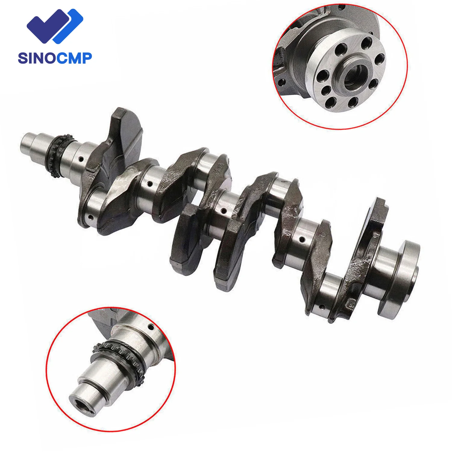 623V6-2EH00 623V62EH00 G4NA Crankshaft For Hyundai Kia Forte Optima Soul 2.0L 2012 2013-2019