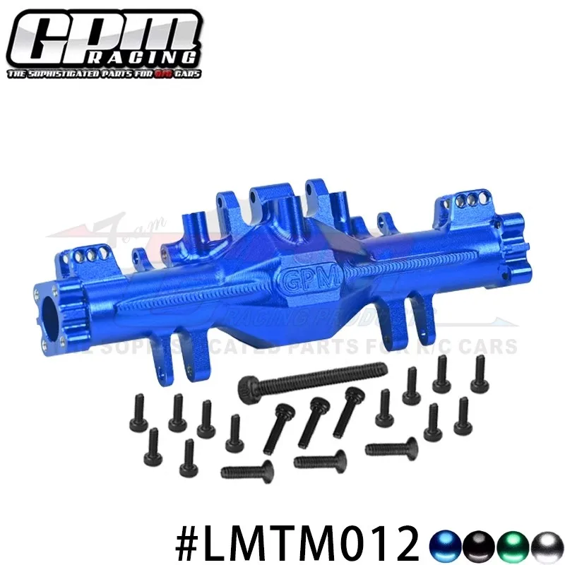 GPM Aluminum 7075 Quick Release Front Rear Axle Housing LOS212035 For LOSI 1/18 Mini LMT 4X4 RC Car Parts