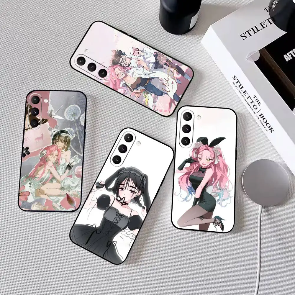 Alien Stage SUA MIZI Phone Case Black Silicone Soft For Samsung Galaxy A73,A72,A71,A70,A53,A52,A51