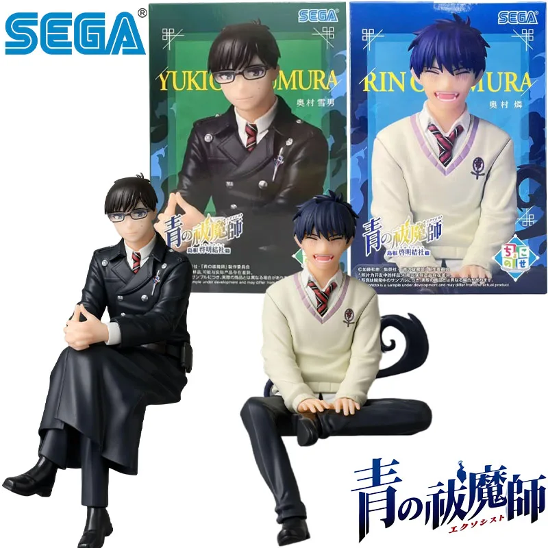 

В наличии SEGA подлинный Премиум СИНИЙ ЭКОРЦИСТ Аниме Персонаж Okumura Yukio Okumura Rin для детей Подарочная коллекция Экшн-игрушки Модель