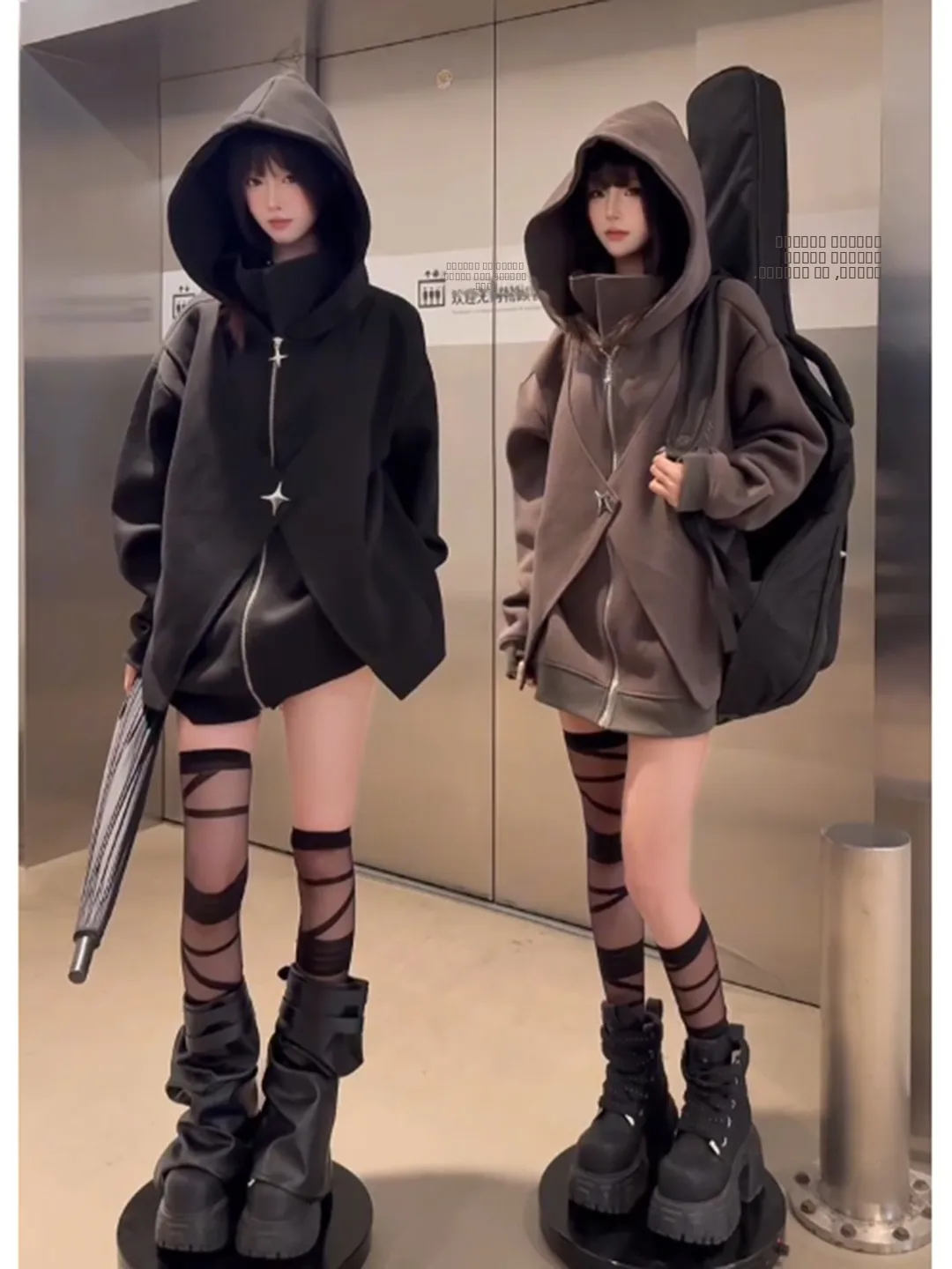 

Кардиган-свитшот унисекс Ay Bat Outerwear для осени и зимы, серия K, дизайнерский, с открытым передом, для снятия социальной тревоги (для интровертов)