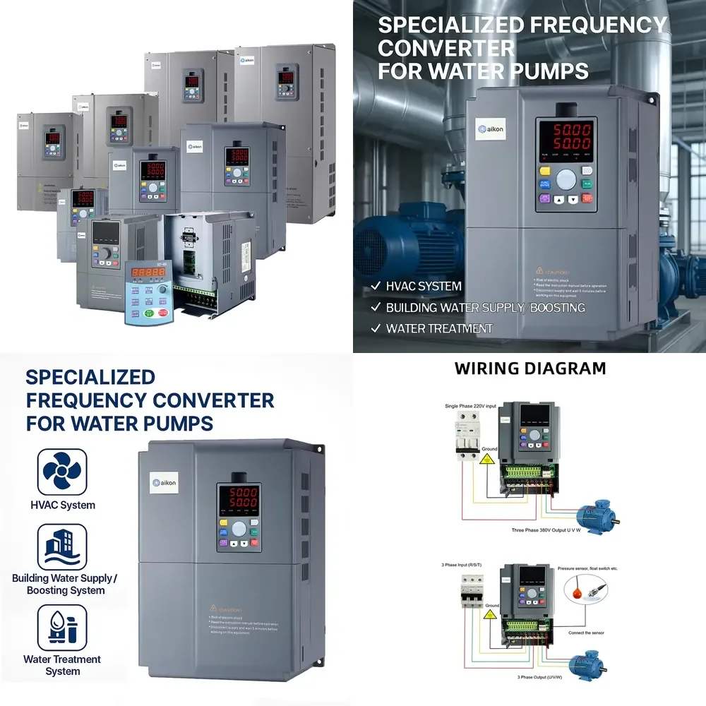 

220V Single Phase Output Vfd Motor Drive with Compact Case Precise Speed Regulation Variable Speed AC Drive Three Phase