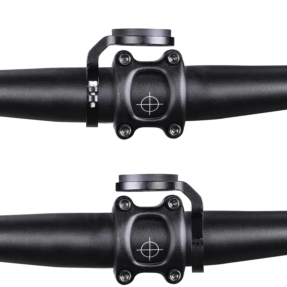 Universal Bicycle Computer Holder Adjustable Angle Centered View Bike Extension Computer Mount for Garmin/Wahoo/Bryton/XOSS
