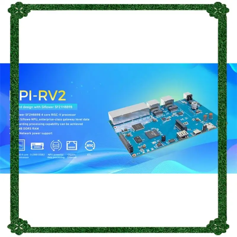 24-часовая доставка для Banana Pi BPI-RV2 Siflower SF21H8898 4-ядерный процессор RISC-V 512 МБ DDR3 16 МБ SPI NOR Flash RTC Risc-V Gatewa