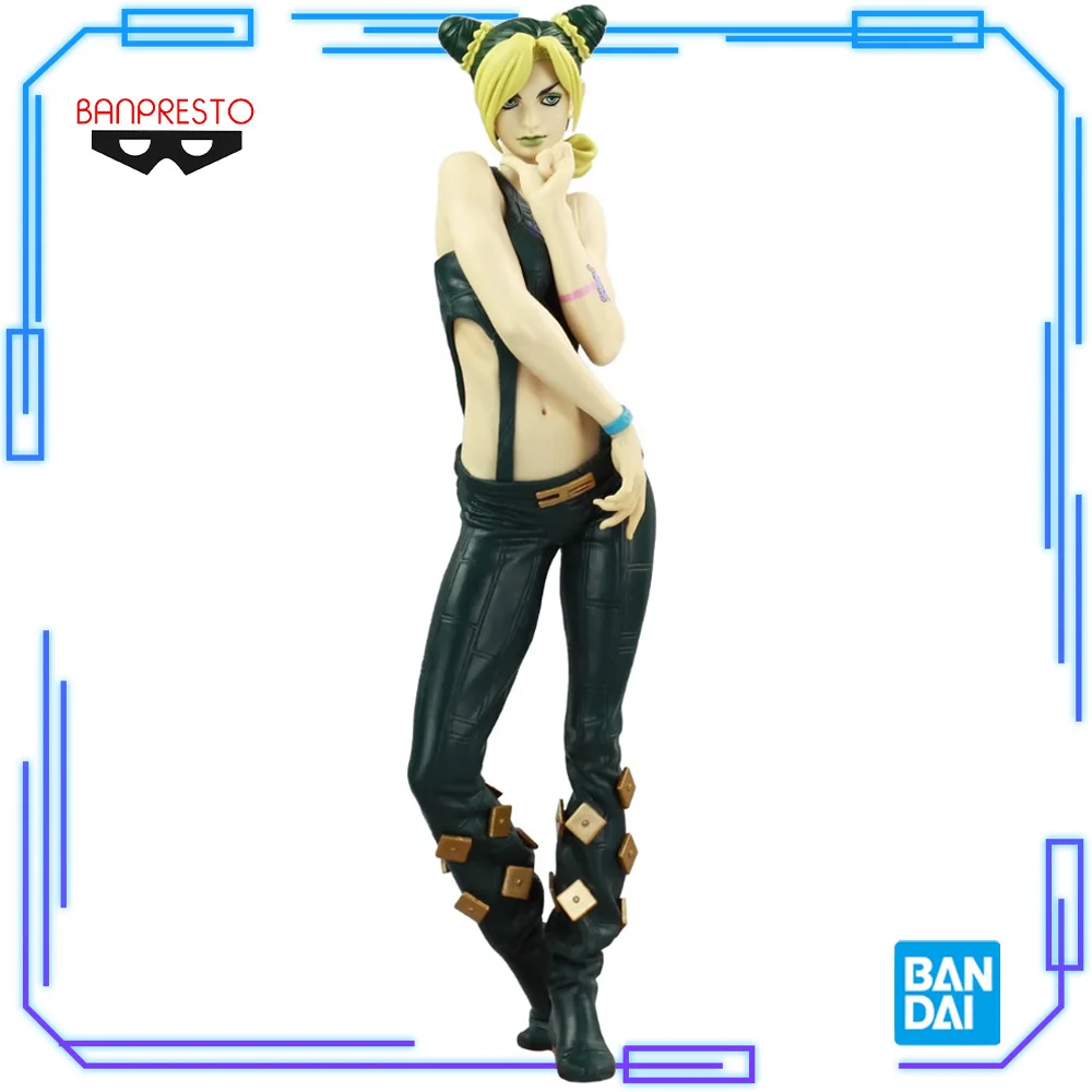 

В наличии Bandai, оригинальная подлинная Banpresto Grandista Jojo's Bizarre Adventure Stone Ocean, Джолин Куджо, 26 см, модель игрушечных фигурок