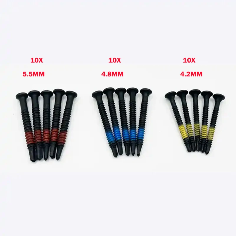 10 قطعة/نموذج 4.2 مللي متر 4.8 مللي متر 5.5 مللي متر استبدال المسمار اسطوانة مجتذب مجتذب أداة الأقفال
