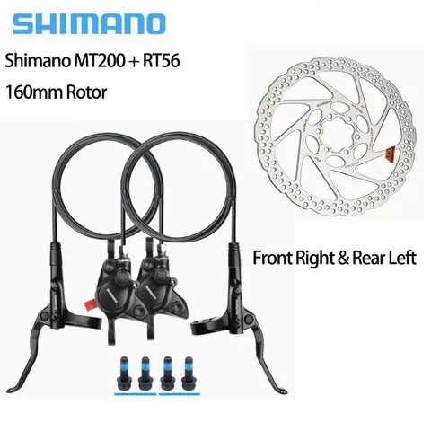Genuine Shimano MT200 Oil Brake Mountain Bike Hydraulic Disc Brake Brake Clip Set