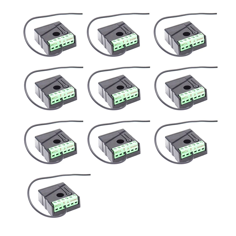 10Pcs Mini RF Wireless Remote Control Switch 12V-24V 1 Channel Rf Receiver 433Mhz Module Board