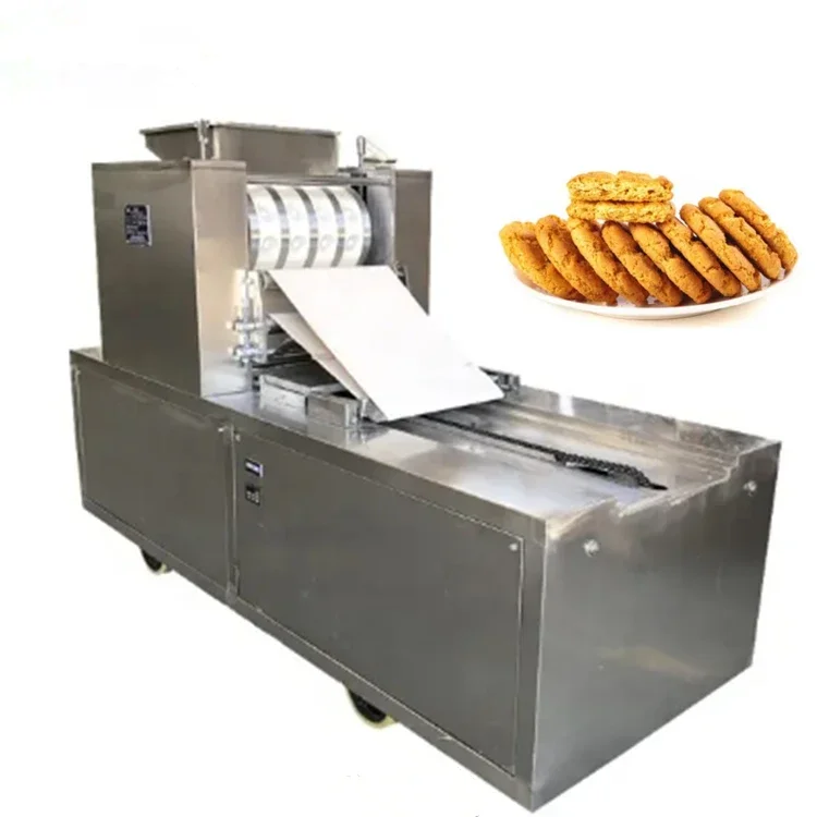 Commercial Cookies Biscuits Making Machine Walnut Cake Crisp Peach Forming Machine