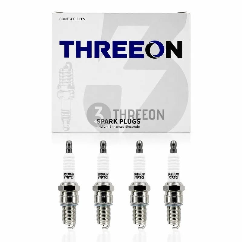 Иридиевая свеча зажигания THREEON TOSP3002 для VW Polo, Scirocco 1.1, 1.3, 1.6, 1.8, Sharan 2.0, Transporter 1.9, 2.1, 1.8, 2.5, 2.0 (101000047AB)