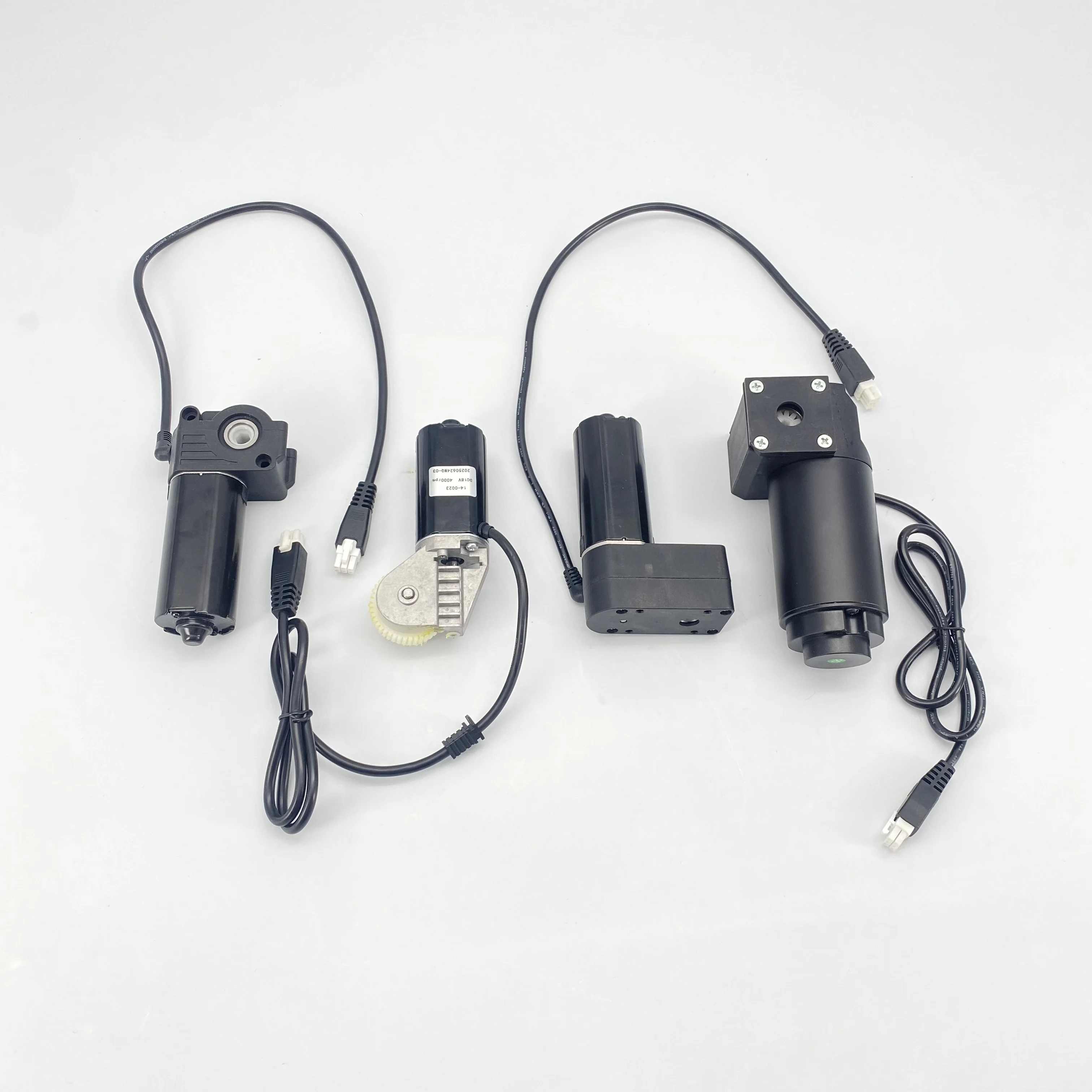 24V 방수 브러시드 DC 모터 가변 속도 마이크로 스마트 홈 전기 자전거 리프팅 테이블 보트 팬 방수용