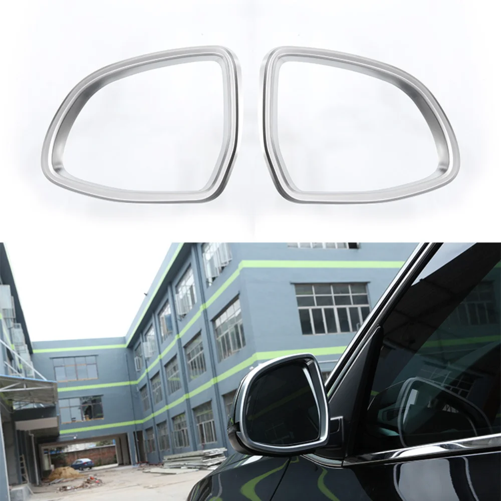 

For BMW X5 F15 X6 F16 Exterior Side Mirror Frame Cover Sticker-ons, Door Mirror Trim Outside Accessories Car Stickers