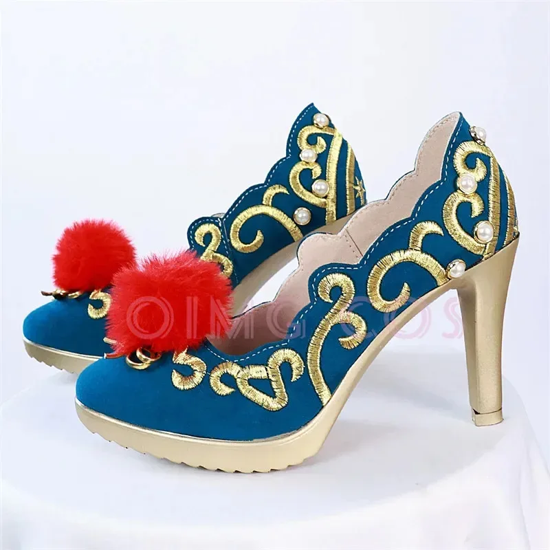 Naraka Bladepoint Tessa Косплей Аниме Обувь Китайский Стиль Хэллоуин для Мужчин Игра