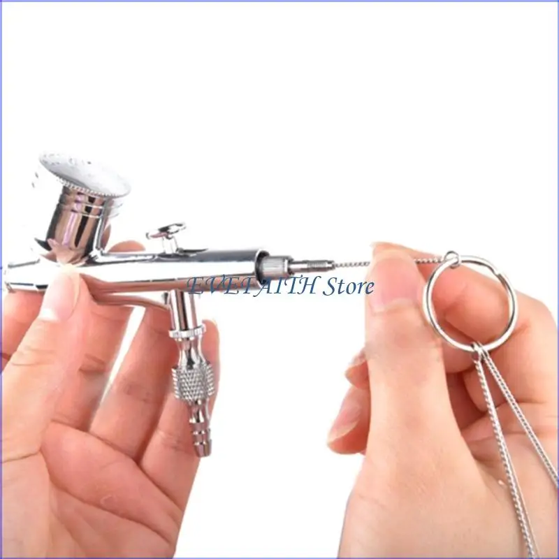 124B Carburetor Jet Cleaning Tool Welding TorchNozzle Tip Cleaner Wire Brush Needle