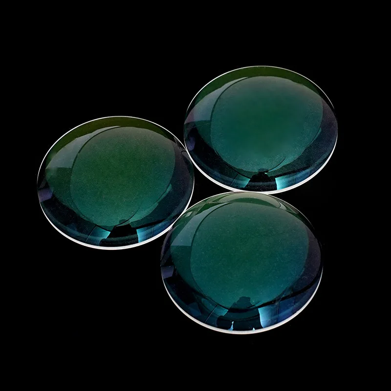 

1PCS 35x7.5x2.0mm Magnifying Lenses Plano-convex Lens K9 Optical Glass Lens with Green Coating