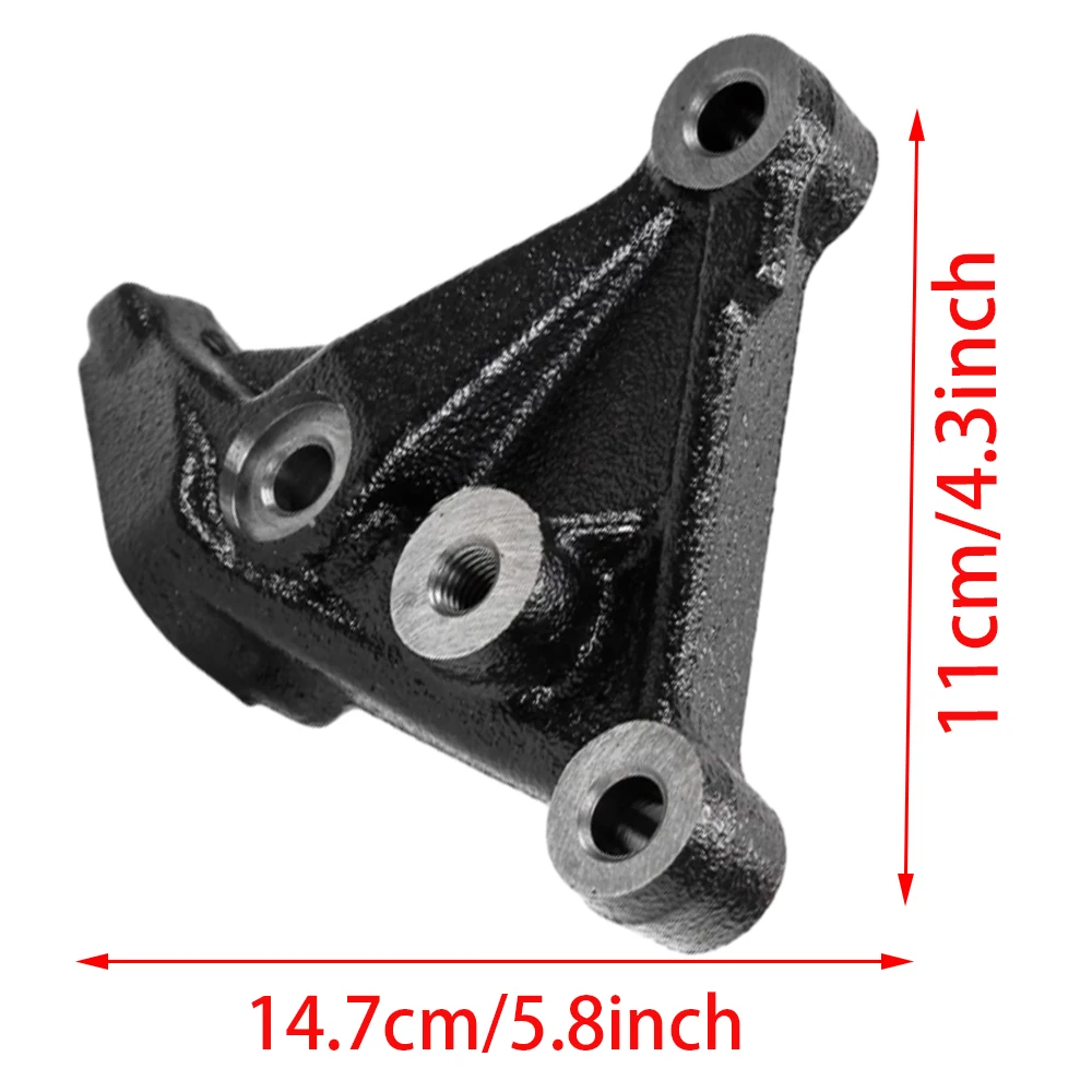 1Pcs Engine Mount For Honda CR-V 2.4L and Element 2.4L 11910-PPA-000 11910PPA000 Black 5.8*4.3in Metal Material Car Engine Parts