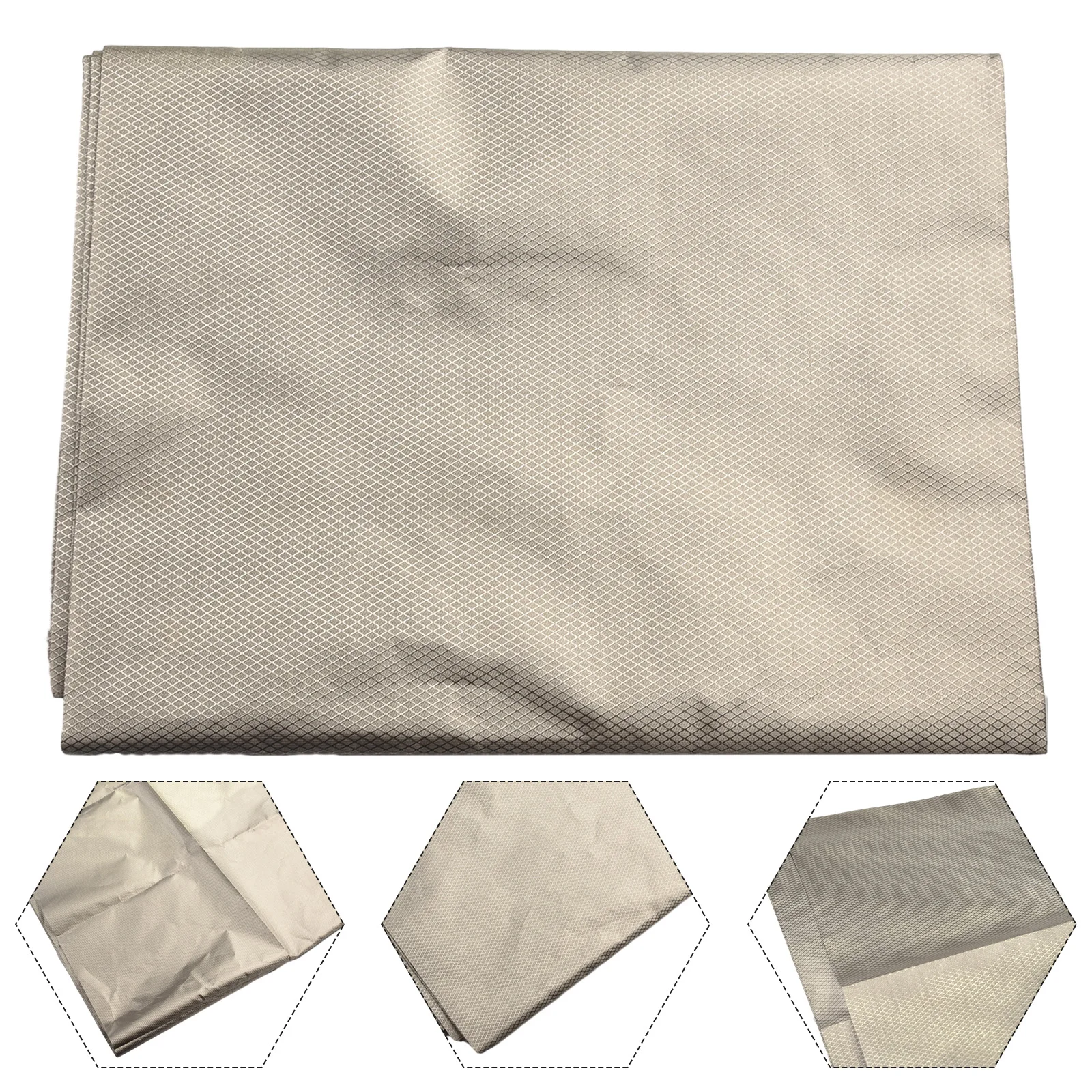 Signal Shielding Shielding Fabric Silver Gray Supplies 70DB 1M 1 45M Conductive EMF Blocking Fabric Protection