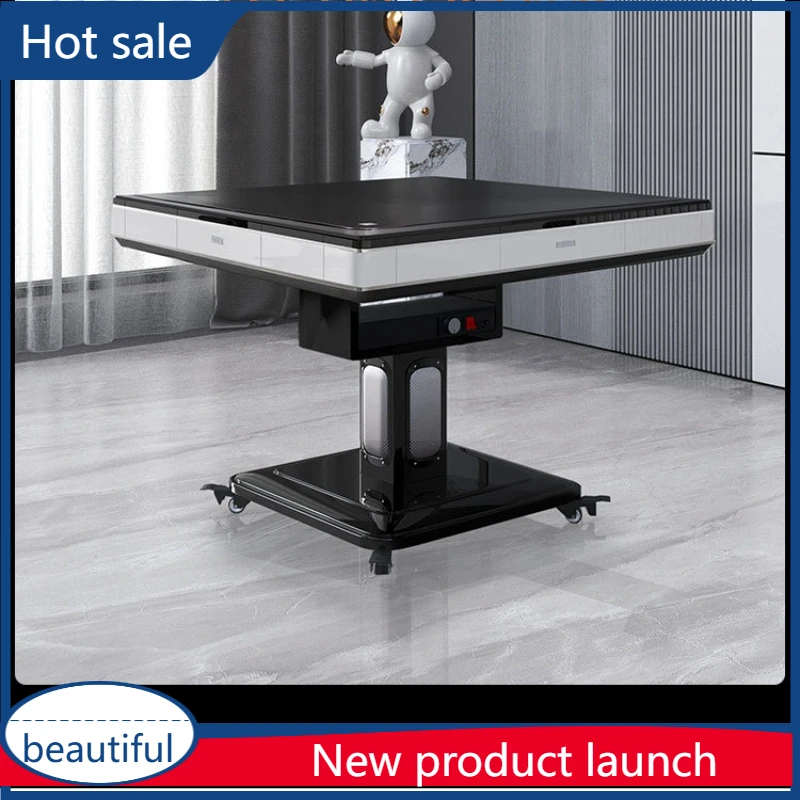 

a51 Складной обеденный стол, встроенная вихревая роликовая горка, машина для маджонга, автоматический роторный стол для маджонга без толкания