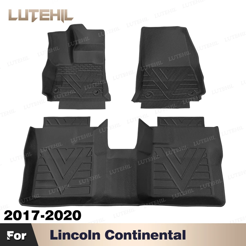 

Для Lincoln Continental 2017 2018 2019 2020, всепогодный напольный коврик из ТПЭ на заказ, коврик, автомобильная защита для интерьера, аксессуары