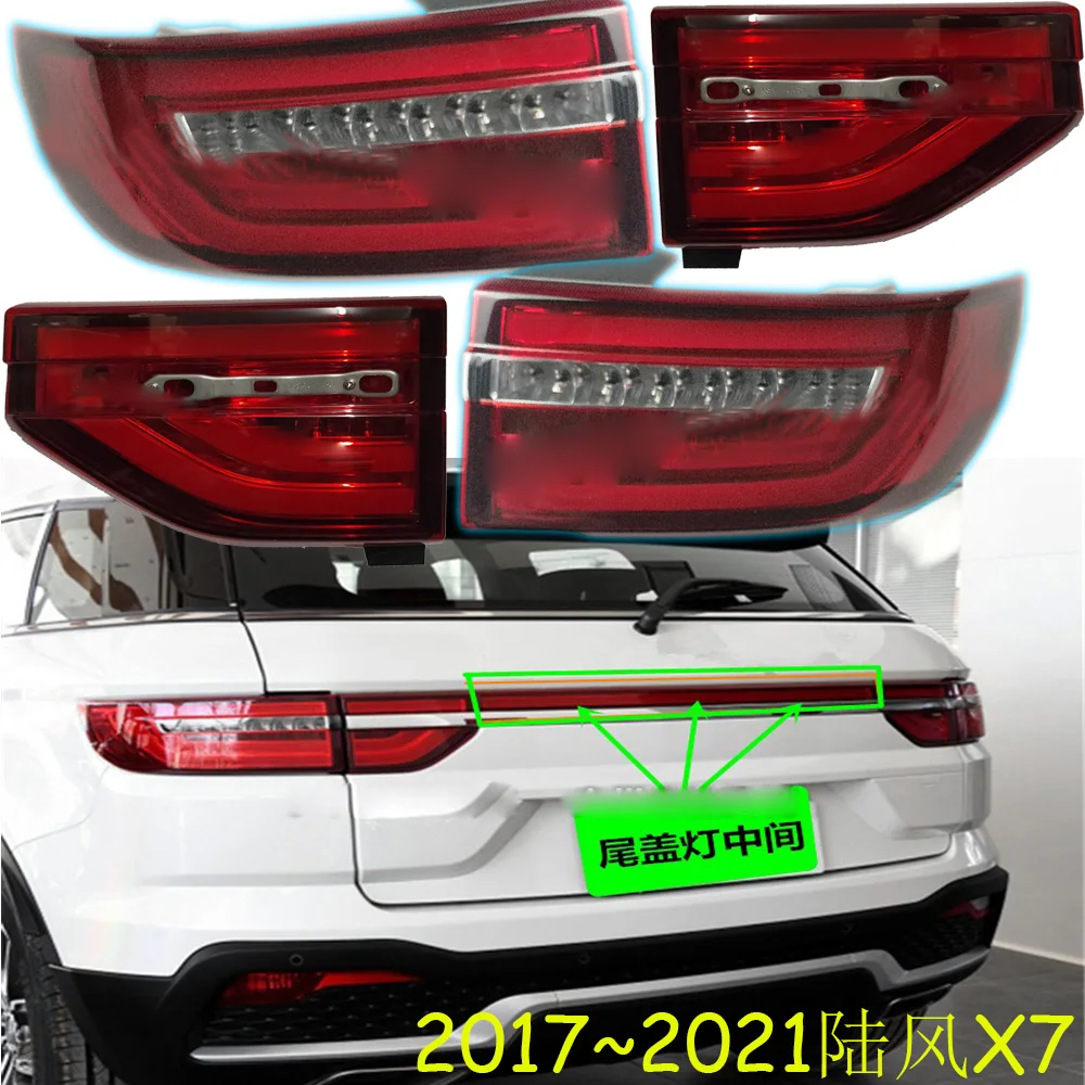 1pcs car accessories bumper tail light Land wind X7 taillight Taillamp 2017~2021y car accessories Land wind X7 fog lamp