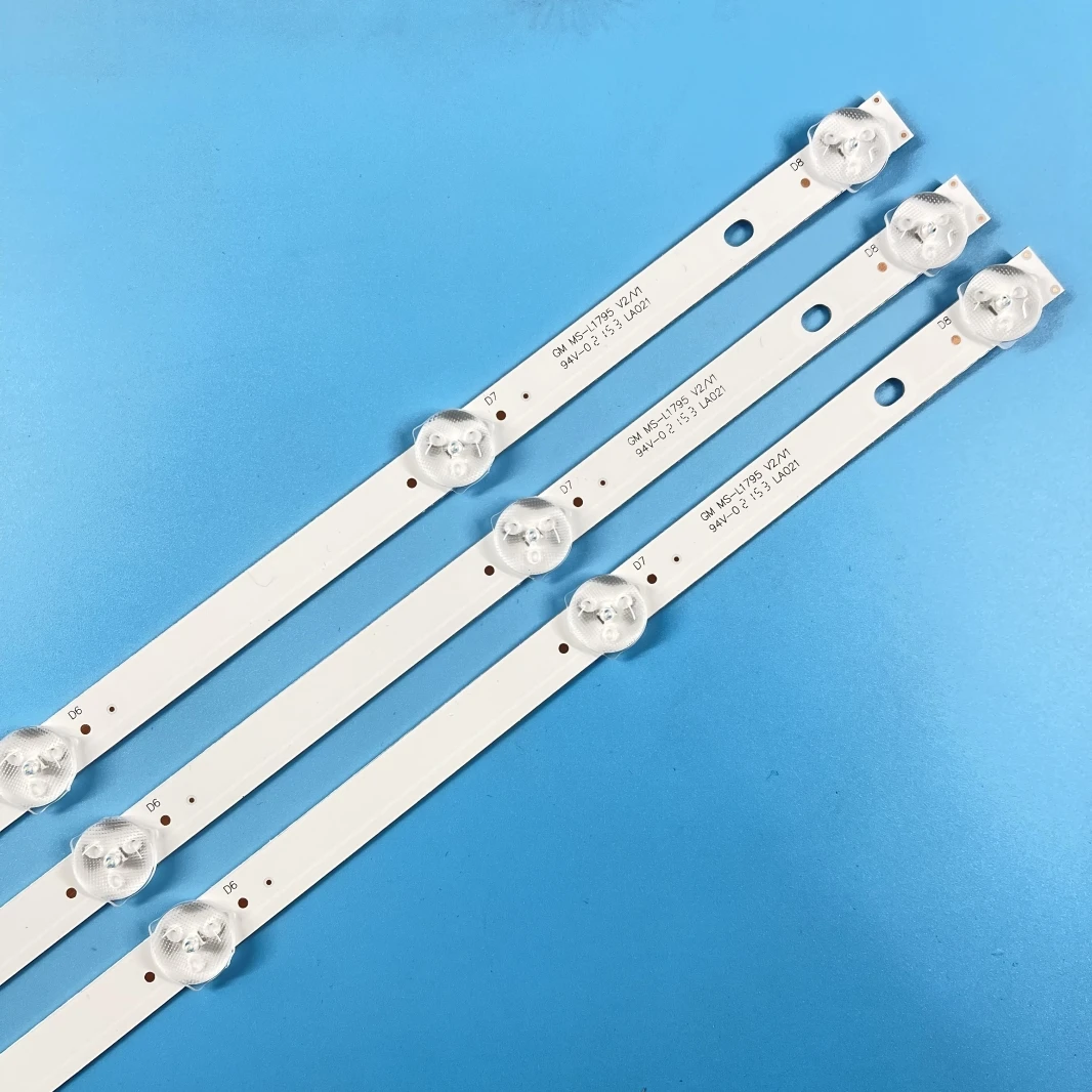 Tira de luces LED de retroiluminación, accesorio para Telefunken piezas TF-LED39S62T2 MANTA de 39 pulgadas, SET 3 TF-LED40S82T2S X CX390DLEDM