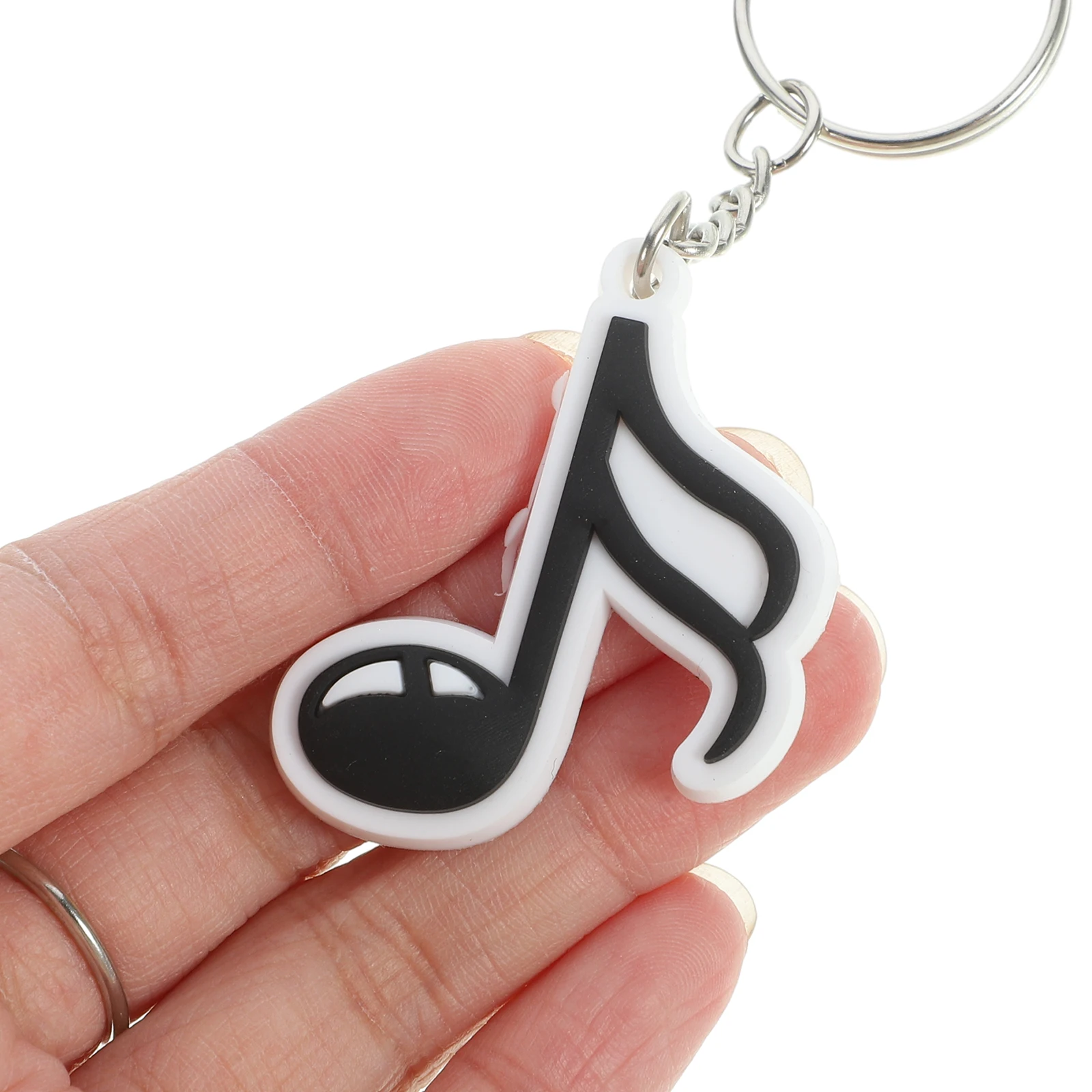 

20pcs Music Party Keychains Pvc Decorative Keyrings For Bags Handbags Festival Gifts Microphone Party Favors
