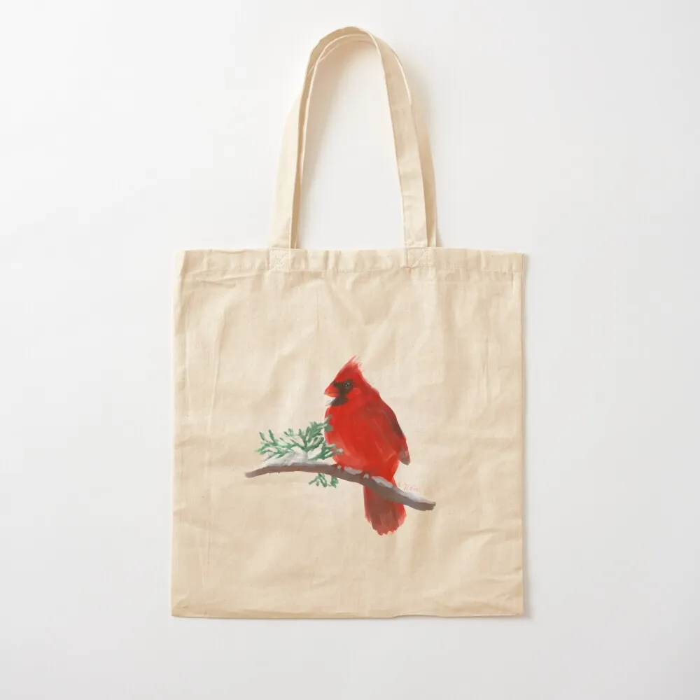 

Wintertime Cardinal Tote Bag shopper bags bags woman 2025 Canvas Tote Bag