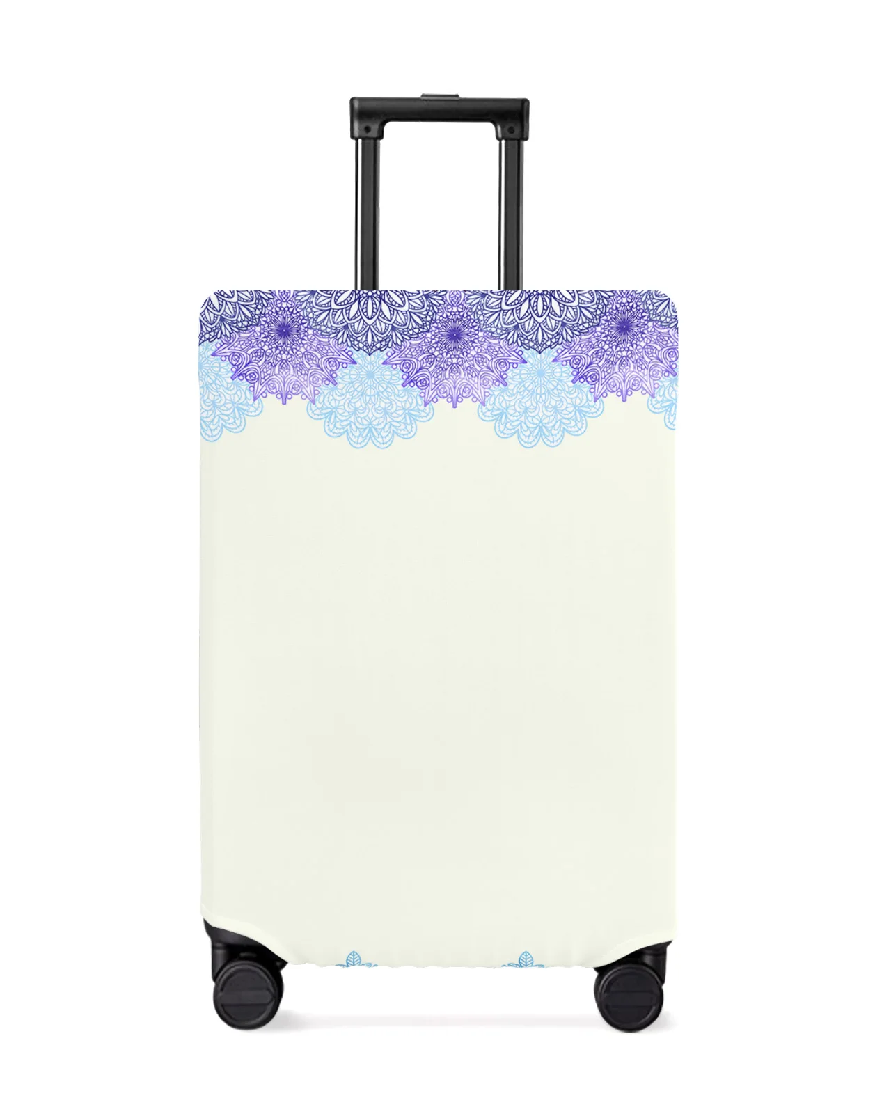 Bohemian Ethnic Style Luggage Cover Stretch Suitcase Protector Baggage Dust Case Cover for 18-32 Inch Travel Suitcase Case