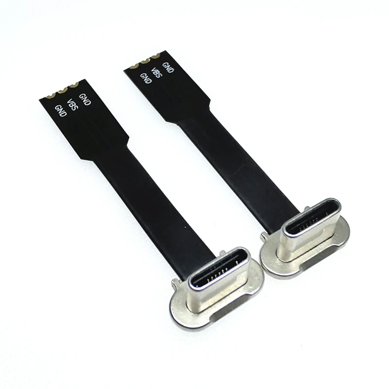 1/2/5/10pcs 3Pin Für Samsung S8/S9 Schnelle Ladung Männlichen Stecker Typ C USB Flache Weiche Flex Kabel Metall Dock 3 P 3 Pin – Detail 2