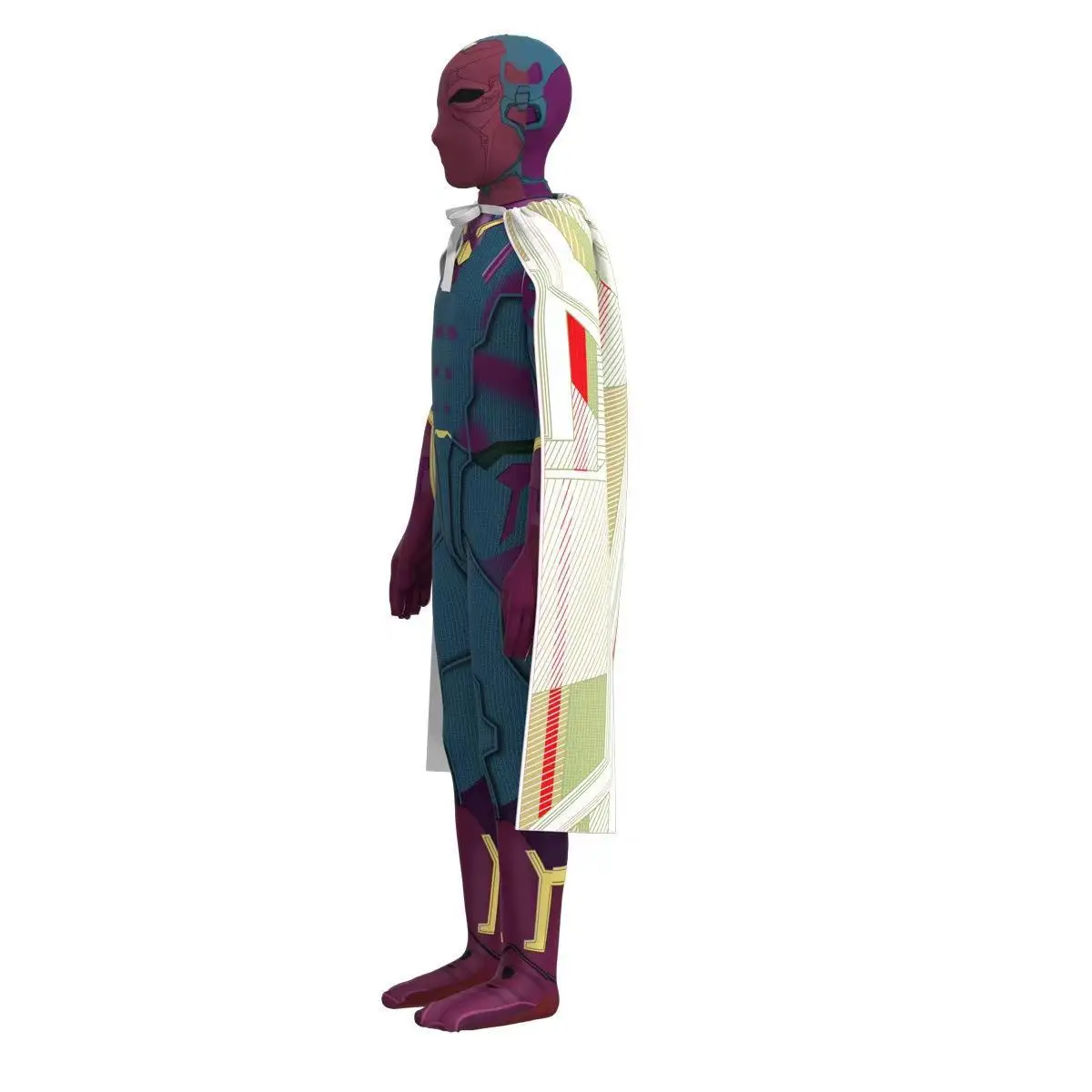 

Детский комбинезон для Хэллоуина, облегающий костюм, накидка, костюм для выступлений