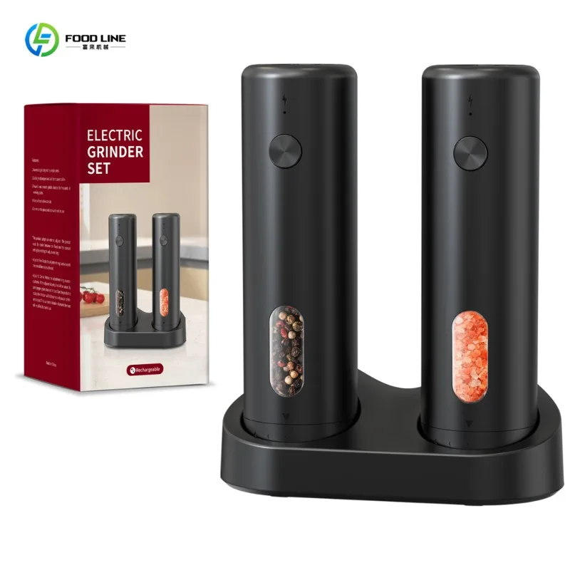 

Новинка: Автоматические электрические мельницы для соли и перца с функцией подзарядки и подставкой для хранения