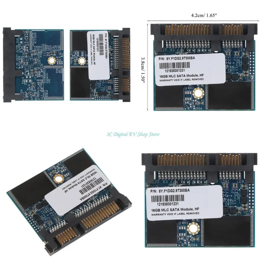 E74D 16GB SSD Half Height Disk Drive for Laptop Computer Notebook