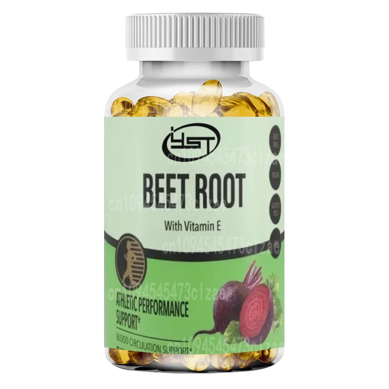 

Vitamin E Contains Natural Beetroot Capsules for Overall Health Support