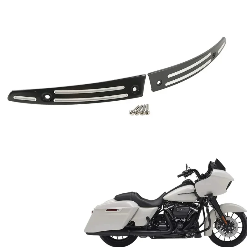 For Harley Road Glide FLTRX Ultra FLTRU 2015-2022 FLTRX Ultra FLTRXS Moto Acsessories Split Windshield Side Trim