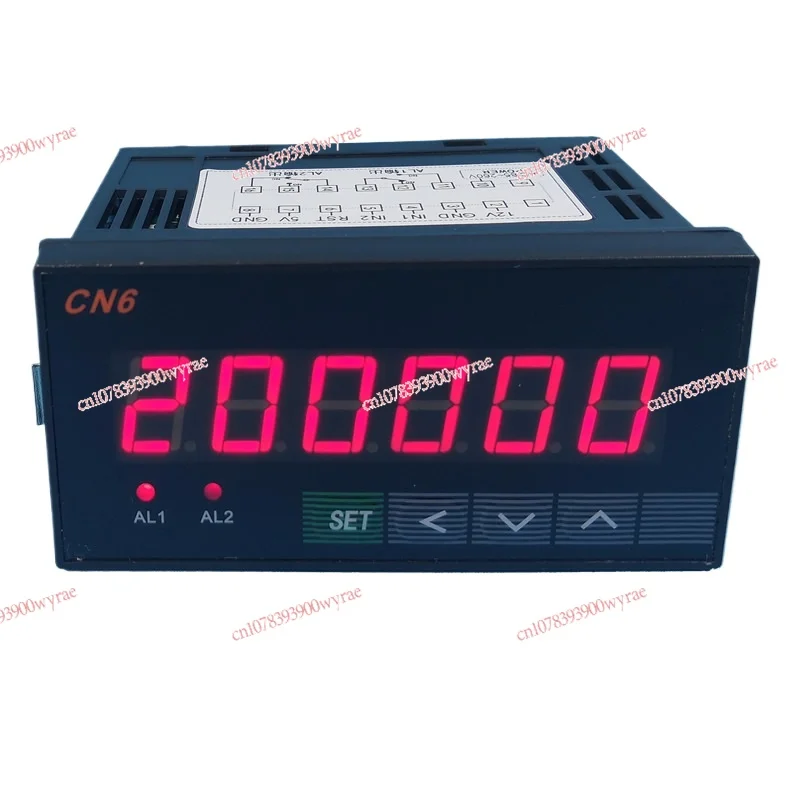 

Intelligent Counter Meter Grating Meter 6-bit Electronic Counter Digital Display Reversible Industrial