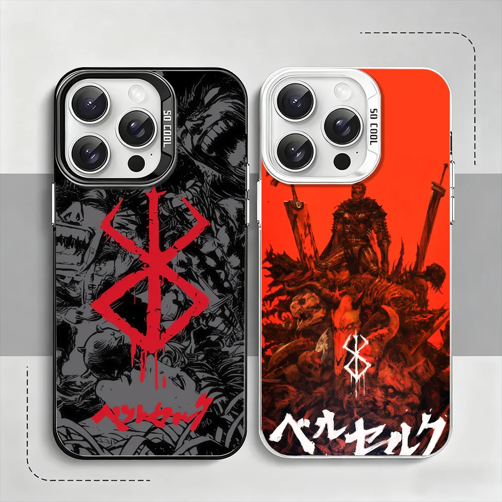 

Berserk Comic phone case For Samsung A07 A17 A06 S25 S24 S23 4G 5G Protective IMD Color Cover