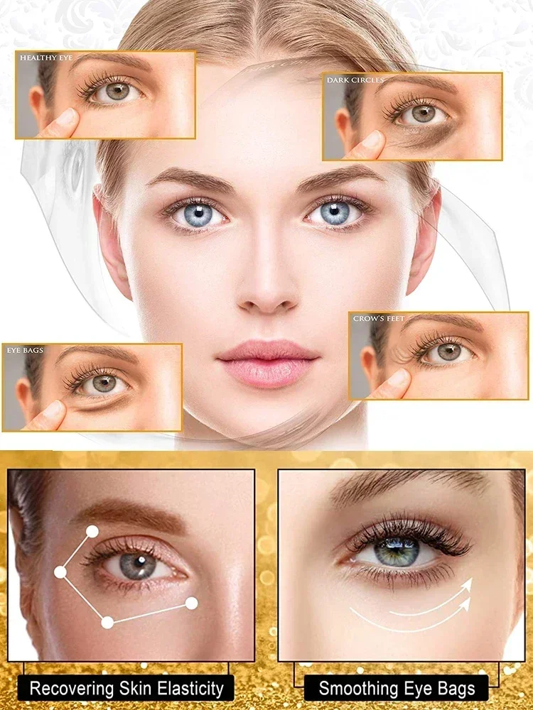 Anti-Wrinkle Eye Cream Dark Circles Remove Eye Bags Puffy Reduce Wrinkles Fine Lines