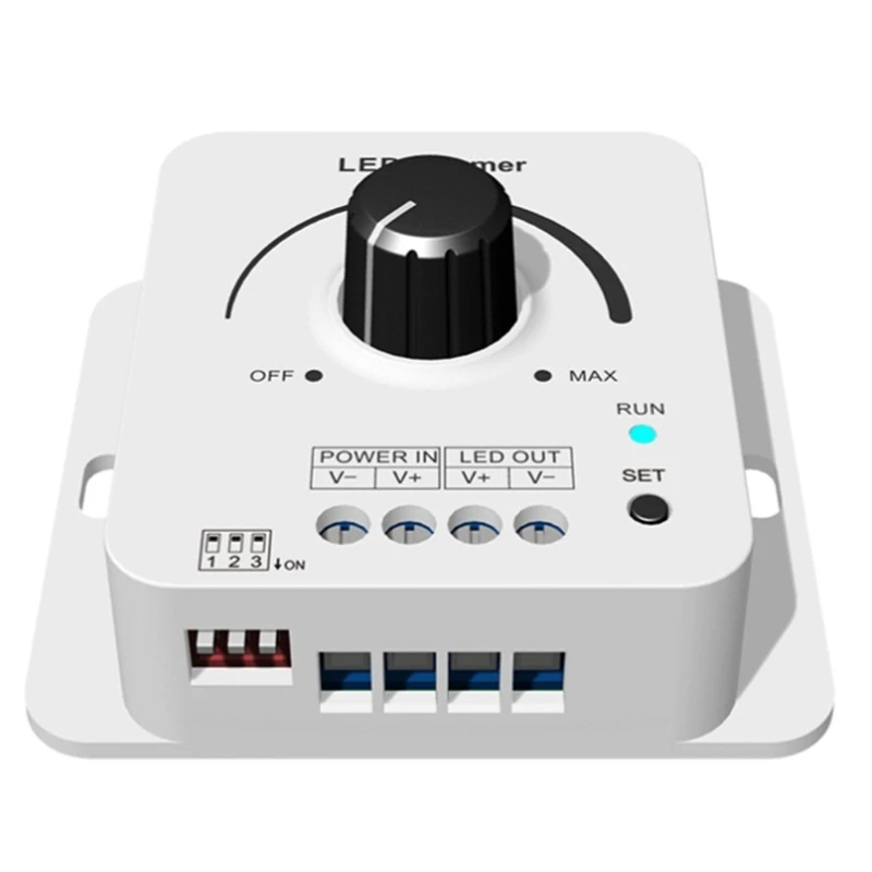 

A30R-12-48VDC Skydance Rotary LED Dimmer V1-KC 1Chx8a 5 Levels Light Gradient Speed For Single Color LED Strip Tape Dimming