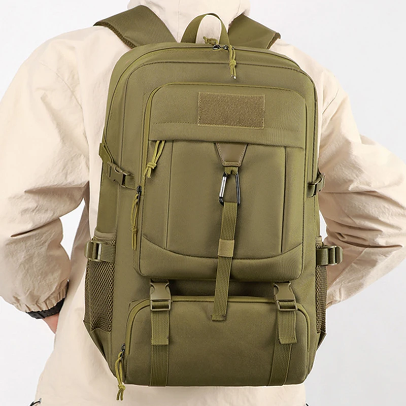 

Men's Multi-compartment Travel Backpack Hiking Laptop Rucksack Outdoor Pratical Walking Computer BagLarge College Schoolbag Sac